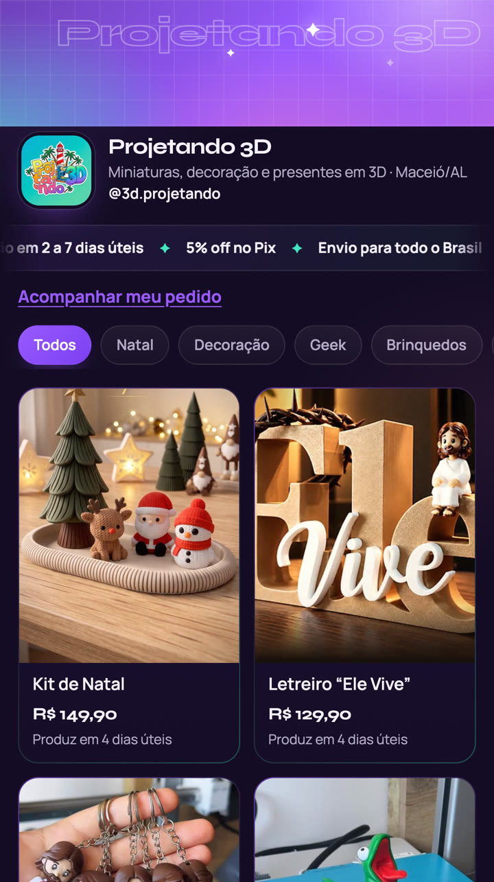 Loja organizada no MakerPRO
